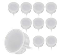 HCFEI Lot de 10 modules LED 230V 5W pour spot encastrable MR16 Blanc neutre Remplacement GU10 Ø 50 mm 120°Angle d'éclairage