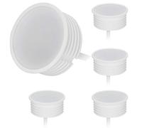 HCFEI Lot de 5 modules LED 230V 5W pour spot encastrable MR16 Blanc chaud Remplacement GU10 Ø 50 mm 120°Angle d'éclairage