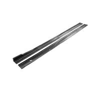 HCGLED Aileron Avant Voiture 8 Pièces 2m/2.18m Universel Voiture Côté Jupe Extension Bascule Plaque Lèvre Séparateur Pare-Chocs Spoiler Lèvre Séparateur Pare-Chocs (Color : 2.18m 2)