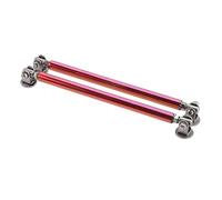 HCGLED Aileron Avant Voiture Kit De Barre Support De Spoiler Séparateur Lèvre Pare-Chocs Arrière De Voiture Universel Tige Décorative pour Peugeot Lèvre Séparateur Pare-Chocs (Color : 15cm 4)