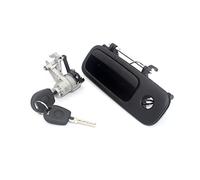 HCGLED Poignée Porte Extérieure Arrière Hayon avec Serrure 2 Clés pour VW pour Golf III IV pour Lupo pour Polo T5 pour Transporter pour M&ultivan 1J6827297G Serrure Coffre (Color : Pair)