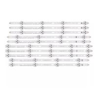 HCGX 10-Piece LED Backlight Strips (3A+2B+3C+2D) for 40" TVs SVS400A73, 40PFL3107H, 40PFL3208T, Replacement Screen Bar Kit(3TV(30PCS))