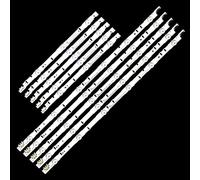 HCGX 10-Piece LED Backlight Strips for 40-inch TV, Replacement for UE40H6400 UE40H5500, D4GE-400-R1 R2, Part #BN96-30450A