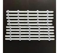 HCGX 10-Piece LED Backlight Strips for 47-inch TV, Replacement for TX-47AS650 47AS740, R1/R2/L1/L2 Type Set, Part #6916L-1811A 6916L-1812A