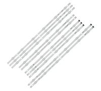 HCGX 10-Piece LED Backlight Strips for 60" TVs | Replaces 60UJ63_A/B/C/D & EAV63673006 | Compatible with 60UJ6300, 60UJ6050, 60UJ634V