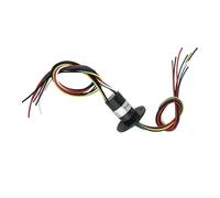 HCGX 10A Grand Courant 2/3/4/6/8 canaux générateur d'énergie éolienne Bague collectrice Capsule bagues collectrices Joint Rotatif(8ch 10A dia.22mm)