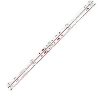 HCGX 2-Piece LED Backlight Strips for 32-inch TV, Replacement for 32D05-ZC22AG-16 L32M5-AZ 32S6400 32S6500S, 564mm, 5 LEDs, 6V(2PCS(1TV))