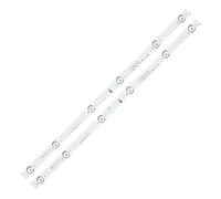 HCGX 2-Piece LED Backlight Strips for 32" TVs | Replaces JL.D32061330-004AS-M, 4C-LB320T-JF3 | Compatible with T32D16DH-01B, 32HR332M06A0