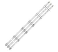 HCGX 3-Piece LED Backlight Strips for 32-inch TV, Replacement for 32LB620V 32LF6329, 3.0 A/B Type, Part #LC320DUE-FGA3 6916L-1704A(For 10 TV)