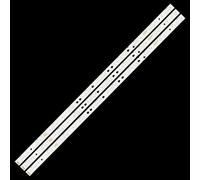 HCGX 3-Piece LED Backlight Strips for 32-inch TV, Replacement for LE32F3000W 32PAL535, Part #LED315D10-07(B) 30331510219, 10 LEDs(10 Set - 30 Pcs)