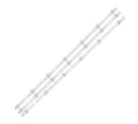 HCGX 3-Piece LED Backlight Strips for 32" TVs | Replaces SVS320AA6, SVS320AD7, LTA320AP33 | Compatible with 32PFL3107H, LC-32LD135K, LC320DXJ-SFA2