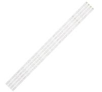 HCGX 4-Piece LED Backlight Strips for 40" TVs LED40D12-ZC14-04(A), LE40A3000, 40ME1000, LE40B3300W, Replacement Screen Kit(1TV(4PCS))