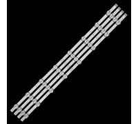 HCGX 4-Piece LED Backlight Strips for 42-inch TV, Replacement for 42LB585U 42LB6200, 3.0 A/B Type, Part #6916L-1709C 6916L-1710C(For 7 TV)