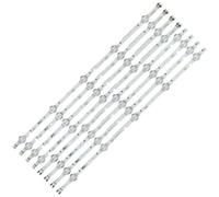 HCGX 4-Piece LED Backlight Strips for 49"/50" TVs | Replaces LM41-00145A, LM41-00146A, BN96-37775A | Compatible with UN50J5200, UE49N5000, UA49N5300