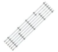 HCGX 6-Piece LED Backlight Strips for 50" TVs | Replaces SVV500A51A/B, JL.D50051330-078AS-C | Compatible with LT-50C750, 50HB26T72U, D50F289M4CW