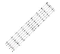 HCGX 6-Piece LED Backlight Strips for 65" TV Models JL.D65091330-003AS-M, 65R6E3, SVH650AH8, Replacement Screen Bar Kit