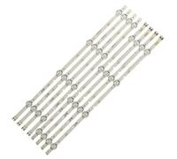 HCGX 8-Piece LED Backlight Strips for 48" TV Models BN96-37296A/37297A, Replacement Kit for V5DN-480SMA/SMB-R4, 48J5000/J5200 Series(1TV(8pcs))