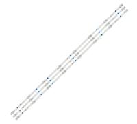 HCGX 801mm LED Backlight Strip for TV Repair | 3-Piece Set | 8 LEDs 6V | Compatible with 43S1810 CX43D08-ZC52AG-02 & More