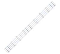HCGX 913mm LED Backlight Strip for K50DLG12US 50UM3BS TV | 4-Piece Set | 9 LEDs 3V | Replacement for MSG-T500-F1-3030-026-09