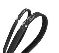 HCGX Ceinture élastique en V EPJ314, 4 pièces, 3/4/5/6/7 Nervures for Bricolage, modèle RC, Courroie de Transmission à Rouleaux(4Piece 5Ribs)