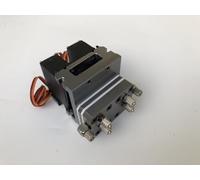 HCGX Grande vanne hydraulique CNC 1/2/3CH, 6mpa, avec Retour d'huile Servo Standard de 10kg, Position Centrale for Pelle RC 1/14 1/12(2CH Valve)