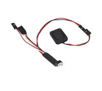 HCGX Kit sonore de Simulation Moteur RC, entrée 3.5V-8.4V, Haut-Parleur 2W for télécommande, à Essence, Son d'avion Aile Fixe(with Small Horn)