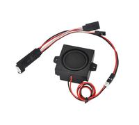 HCGX Kit sonore de Simulation Moteur RC, entrée 3.5V-8.4V, Haut-Parleur 2W for télécommande, à Essence, Son d'avion Aile Fixe(with big Horn)