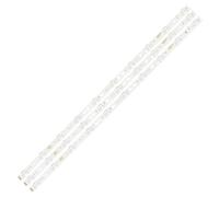 HCGX LED Backlight Strip for 32-inch TVs | 3-Piece Set | 635mm | 10 LEDs 3V | Compatible with LE32B310N TF-LED32S37T2 & More