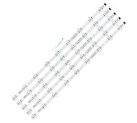 HCGX LED Backlight Strip for 65'' TV 65UM7450PLA 65UM7600PTA 65UP7500, 715mm 9 LEDs per, 6V Replacement (5-Piece Set)