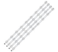 HCGX LED Backlight Strip for 65UK6300 65UK6400 65UK6470, 713mm, 9 LEDs per, 6V TV Replacement Kit (4-Piece Set)