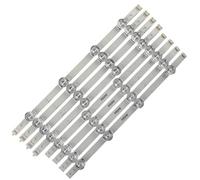 HCGX LED Backlight Strip Kit for 42-inch TV, Replacement for 42LB5800 42LB5700 42LF5610 42LB5610 6916L-1709A 6916L-1710B, 8pcs Set (4A+4B), 825mm 6V(8PCS(1TV))