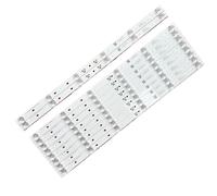 HCGX LED Backlight Strip Replacement for 50C716, 50C715 TV. 10 Pcs Kit with 6 LEDs per strip. 470mm Aluminum Bars. (4C-LB5006-YH16J)(2TV(20PCS))