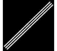 HCGX LED Backlight Strips for 43-Inch TV, 3-Piece Kit Replacement for H43B7100 H43BE7000 43A6101EE, JL.D42571330-003FS-M-V01, HD425V1F71-T0K1 Repair Parts(30 Pcs For 10 TV)