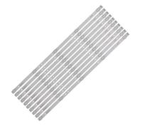 HCGX LED Backlight Strips for 58-inch TV, 10-Piece Kit Replacement for K58DLJ10US E58DM1200 JS-D-JP58DM-051EC, 575mm Repair Parts(50 PCS For 5 TV)