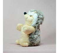 HCGX Marionnette à Main hérisson 10,6 Pouces, Peluche Douce for raconter des Histoires, Adorable