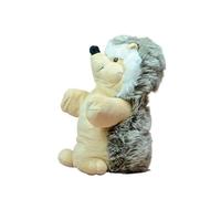 HCGX Marionnette à Main Hérisson 10,6 Pouces, Peluche Douce for raconter des Histoires, Jouet de Jeu