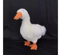 HCGX Peluche de Canard en Coton PP, Jouet Doux et Mignon, idéal for l'éducation précoce, décoration la Maison