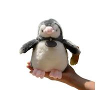 HCGX Peluche Manchot Empereur de 19 cm (7,5 Pouces), Adorable Peluche, Douce et câline (Aptenodytes forsteri)
