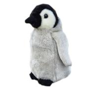 HCGX Peluche Manchot Empereur de 25 cm (10 Pouces), Peluche réaliste, Animal Doux (Aptenodytes forsteri)
