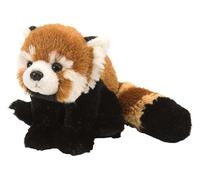 HCGX Peluche Panda Roux en Coton PP, Jouet Doux et Mignon, idéal for l'éducation précoce, décoration de la Maison(30cm)