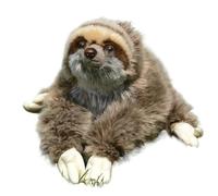 HCGX Peluche Paresseux à Trois Doigts de 30 cm, Adorable et réaliste, Tout Doux câlin