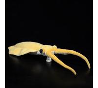 HCGX Peluche Pikaia gracilens Douce et câline, réaliste, représentant Une Vie Marine Ancienne, for Les passionnés de paléontologie (Nectocaris pteryx)