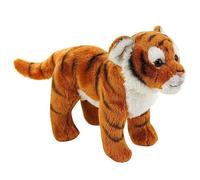 HCGX Peluche Tigre de Chine du Sud 25cm Réaliste - Ultra Douce, Adorable Jouet Animal pour