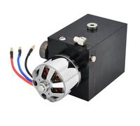 HCGX Pompe hydraulique Haute Pression RC avec réservoir d'huile en métal CNC, for Mise à Niveau 966 970 1:14, pièces de Chargeur Pelle(Pump)