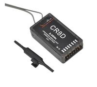HCGX Récepteur CR8D 2,4 Ghz 8 canaux Compatible avec Le Module CT8F/CT8J /CT8Z/CT3F/ V2 DSSS