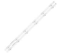 HCGX Replacement LED Backlight Strips for 32" TV, BT32S1303006027ADREV, 32A5605, H32A5600UK, 550mm, 6 LEDs, 2-Pack(10PCS(5sets))