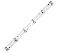 HCGX Replacement LED Backlight Strips for 32" TV, Compatible with JS-JP32B71061ED.112 R72-32D04-038, 545mm, 6 LEDs, 2-Pack(2pcs(1TV))