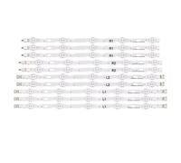 HCGX Replacement LED Backlight Strips for 42" TV, V13, 6916L-1402A, 42LN5200, 42LN5300, 836mm, 10 LEDs, 10-Pack(10PCS(1TV))