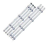 HCGX Replacement LED Backlight Strips for 43" TV: 43UJ635V, 43UK6300, 43UJ651V, 43UJ634V (LC43490059A) - 6 Strips/Set