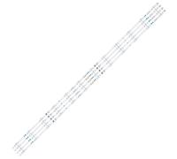 HCGX Replacement LED Backlight Strips for 55" TV: H55B7100, H55B7300, H55BE7000